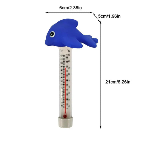 Floating Pool Thermometer Duck Water Thermometer Pool Temp Floater With String Shatter-Resistant Bath Thermometer For Tub